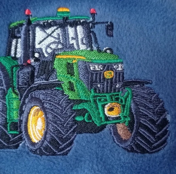 Matriz Bordado Trator Agrícola John Deere