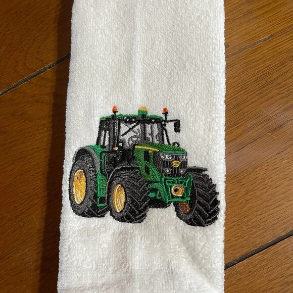 Matriz Bordado Trator Agrícola John Deere