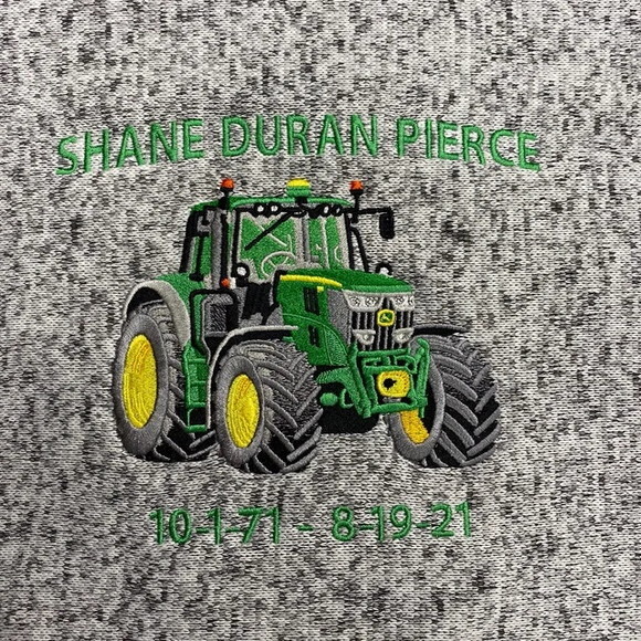 Matriz Bordado Trator Agrícola John Deere