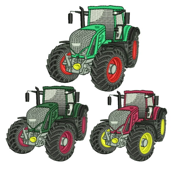 Matriz Bordado Trator de Agricultura