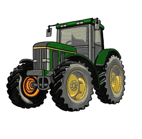 Matriz Bordado Trator John Deere