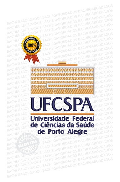 Matriz Bordado Ufcspa - Universidade Federal de Porto Alegre
