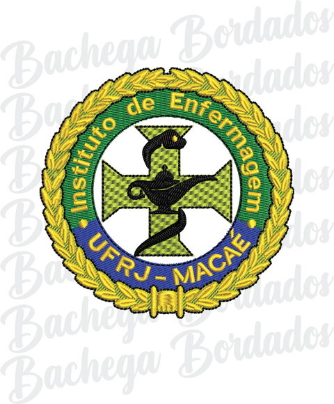 Matriz Bordado Ufrj Macaé Instituto de Enfermagem