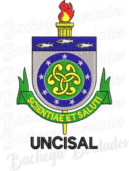 Matriz Bordado Uncisal Universidade Estadual de Alagoas