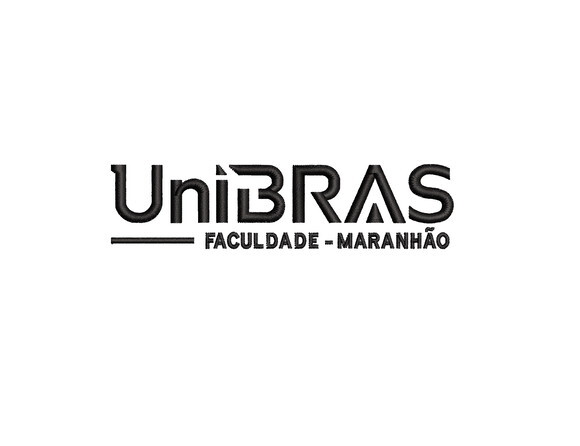 Matriz Bordado Unibras Preto - Maranhão