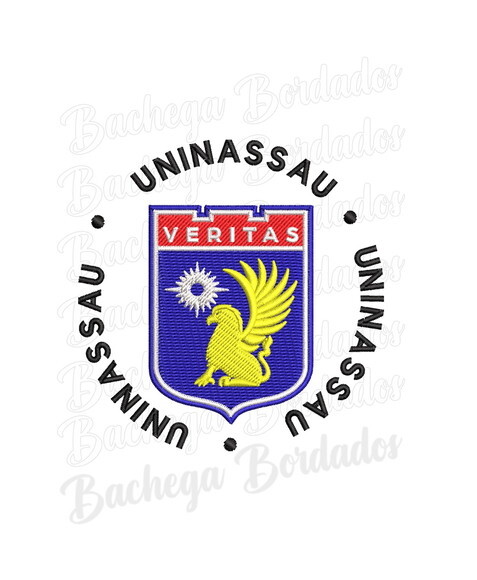 Matriz Bordado Uninassau Veritas Circular