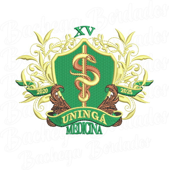 Matriz Bordado Uningá Medicina