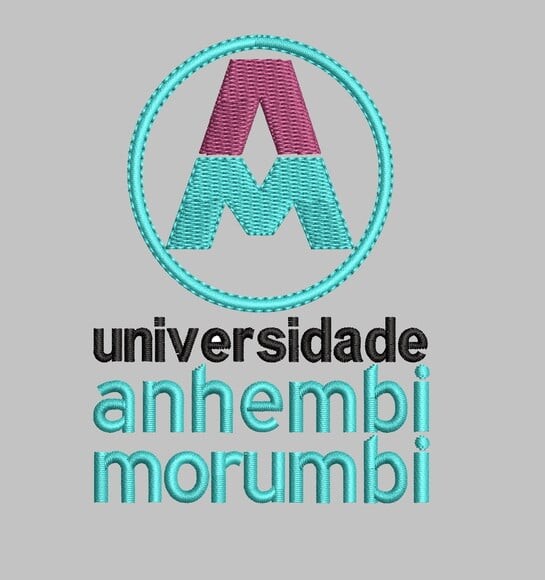 Matriz Bordado Universidade Anhembi Morumbi