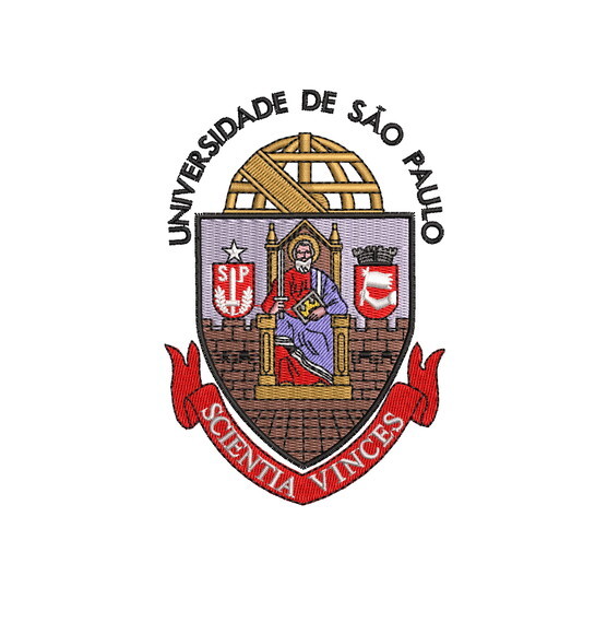 Matriz Bordado Universidade de São Paulo Scientia Vinces