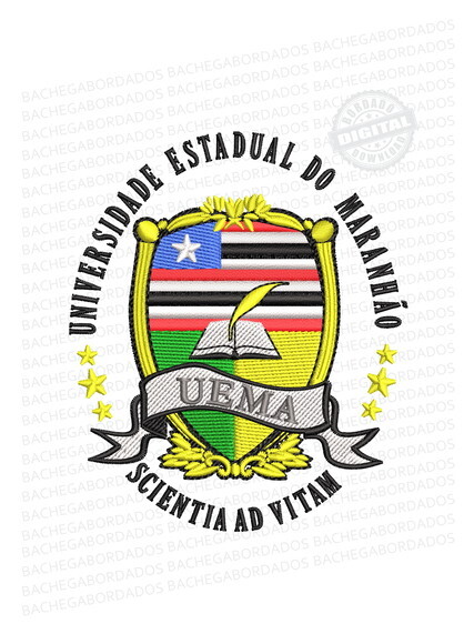 Matriz Bordado Universidade Estadual do Maranhão - Uema