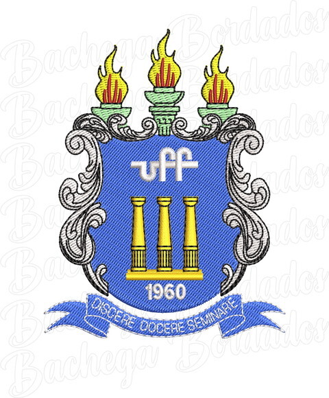 Matriz Bordado Universidade Federal Fluminense - Uff