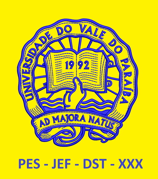 Matriz Bordado Universidade Vale do Paraíba