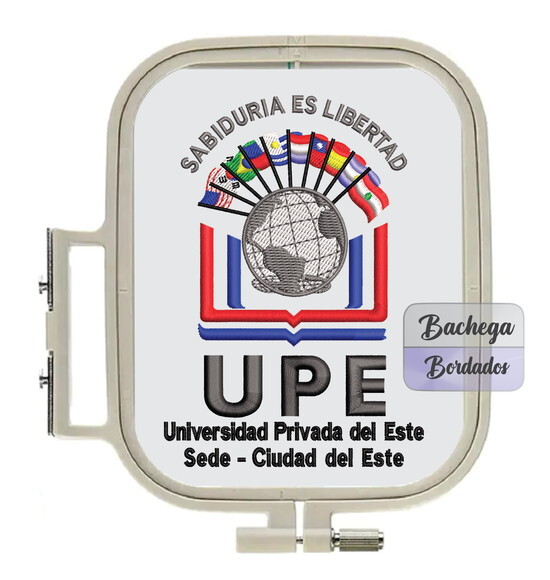 Matriz Bordado Upe - Universidade Privada Del Este
