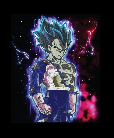 Matriz Bordado Vegeta Super
