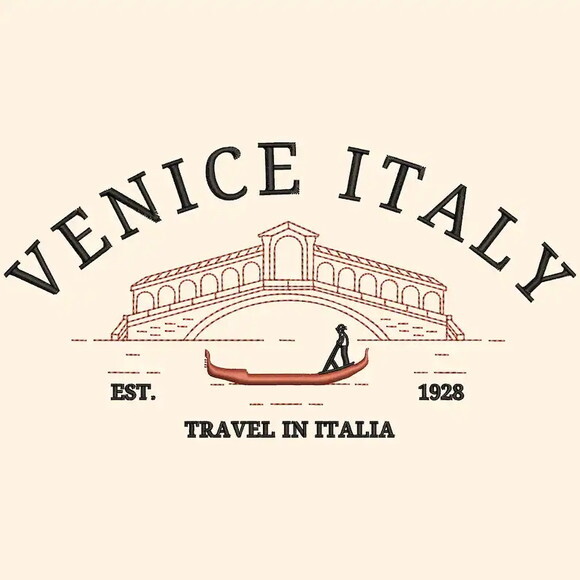 Matriz Bordado Venice Italy