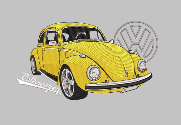 Matriz Bordado Volkswagen Fusca 2