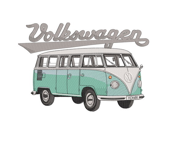 Matriz Bordado Volkswagen Kombi