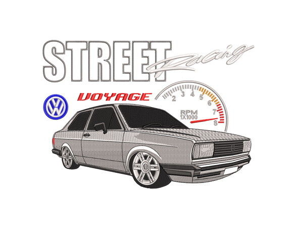 Matriz Bordado Volkswagen Voyage 2