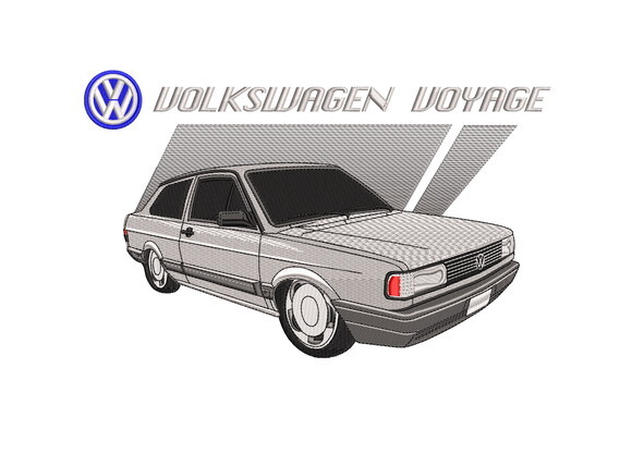Matriz Bordado Volkswagen Voyage 4