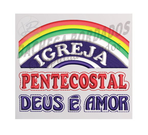 Matriz de Bordado Igreja Pentecostal