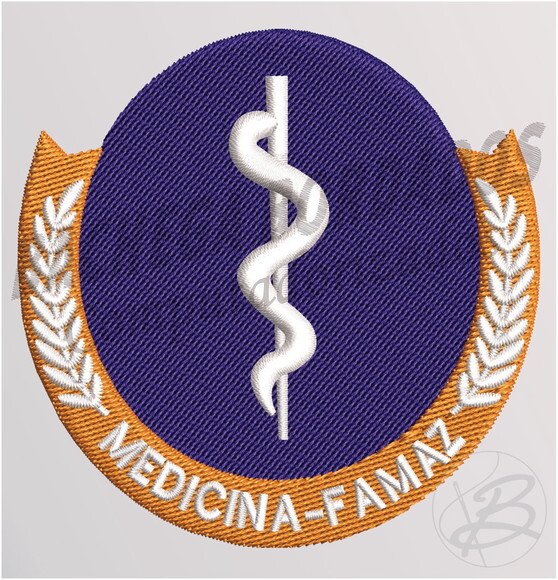 Matriz de Bordado Medicina Famaz