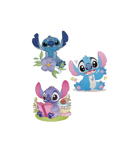 Pacotão de Matrizes Lilo Stitch Variados