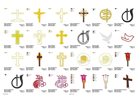 Pacote 120 Matrizes Religiosas, Bíblicas, Católicas