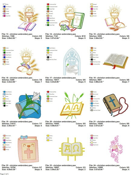 Pacote 54 Matrizes Religiosas, Bíblicas e Cristã