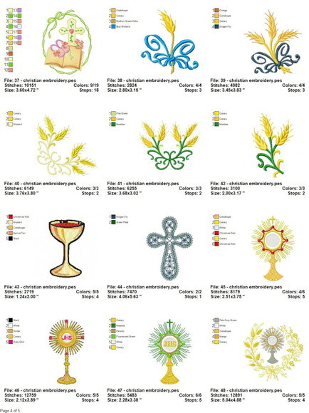 Pacote 54 Matrizes Religiosas, Bíblicas e Cristã
