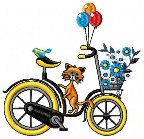 Pacote de Matrizes Bicicletas Desenhos