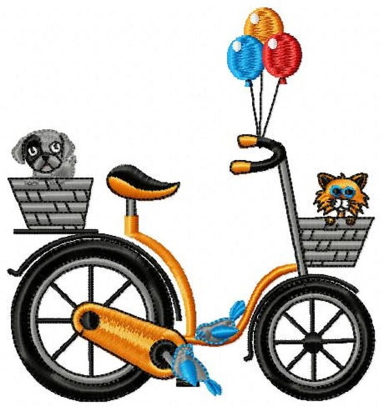 Pacote de Matrizes Bicicletas Desenhos