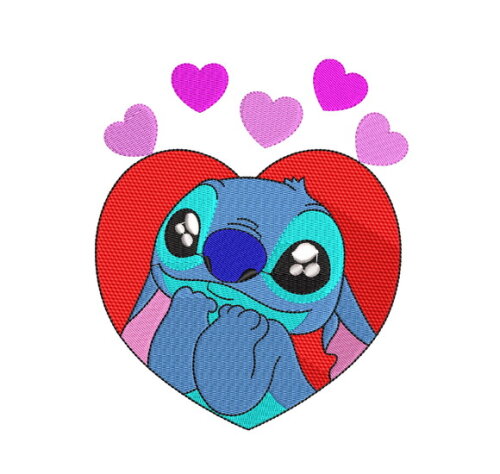 10 Matrizes de Bordado Lilo Stitch (pacote)