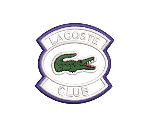 Bordado Matriz Lacoste Club