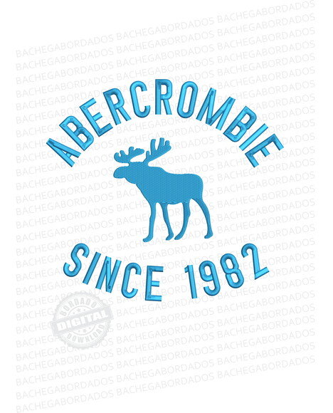 Matriz Bordado Abercrombie Fitch Since 1982