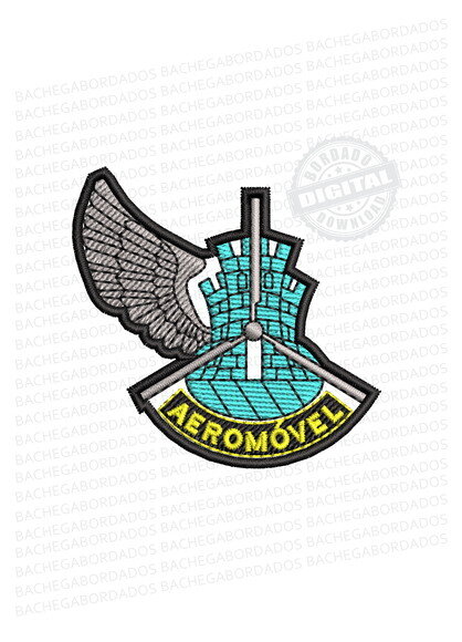 Matriz Bordado Aeromóvel
