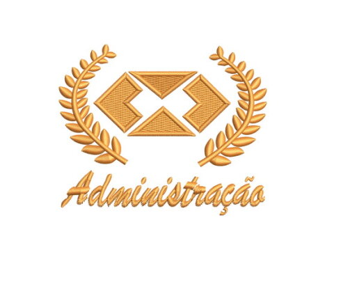 Matriz Bordado Administração com Ramos