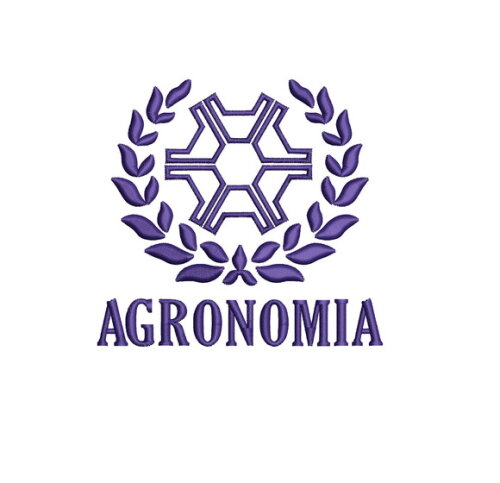 Matriz Bordado Agronomia Logo