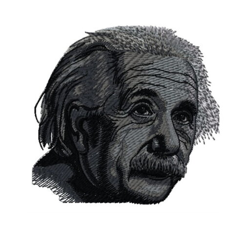 Matriz Bordado Albert Einstein