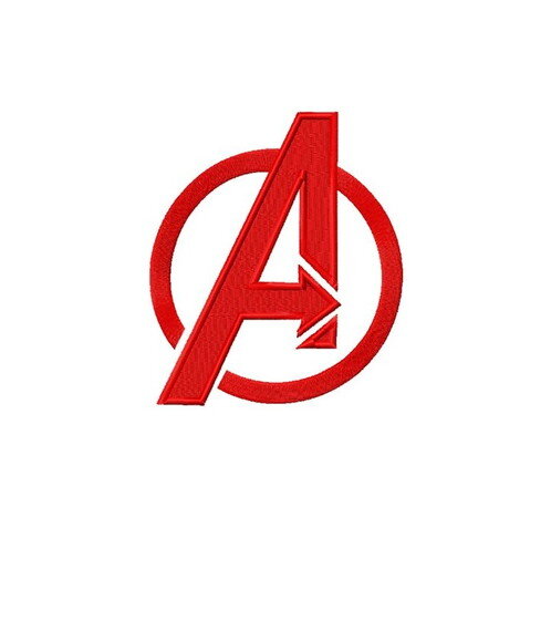 Matriz Bordado Avengers Logo 1