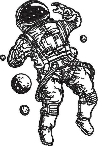 Matriz Bordado Astronalta