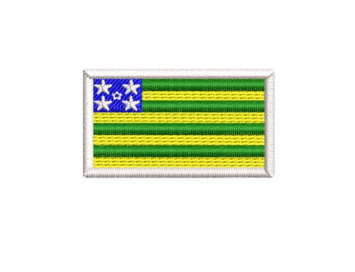 Matriz Bordado Bandeira Goiás Pequeno