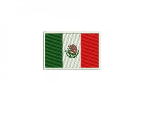 Matriz Bordado Bandeira México
