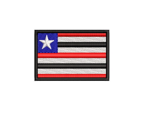 Matriz Bordado Bandeira Maranhão 5 Tamanhos