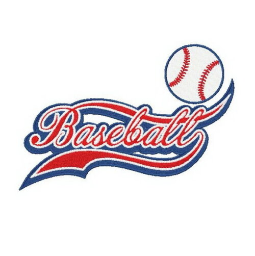Matriz Bordado Baseball Logo