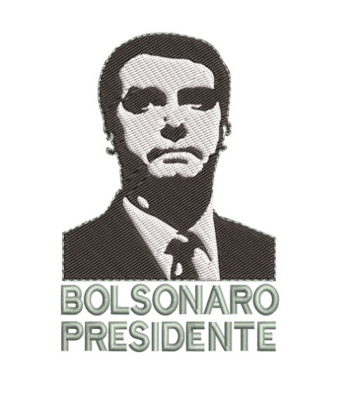 Matriz Bordado Bolsonaro Presidente