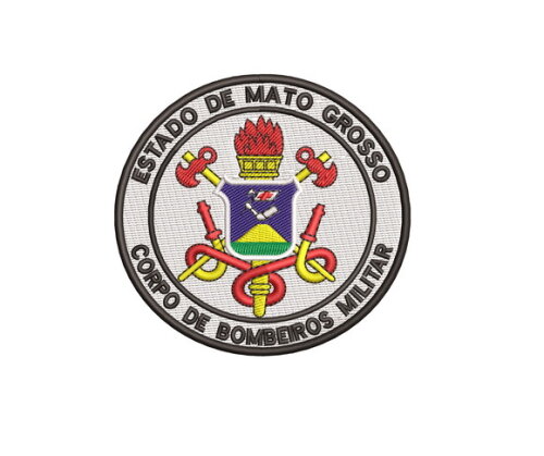 Matriz Bordado Bombeiros Militar de Mato Grosso