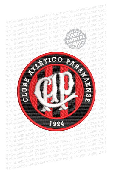 Matriz Bordado Brasão Atlético Paranaense Oficial