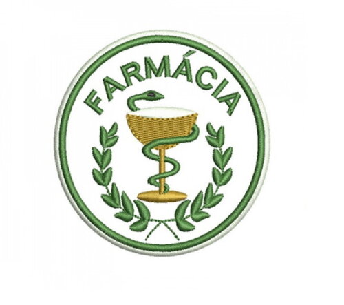 Matriz Bordado Brasão Farmácia 2