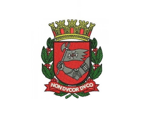 Matriz Bordado Brasão Município de São Paulo
