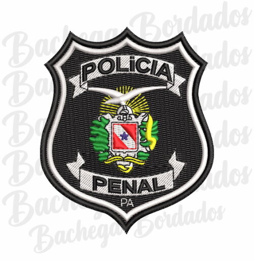Matriz Bordado Brasão Polícia Penal Pará